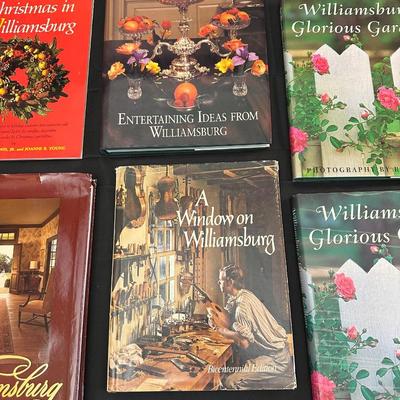 Collection of Books about Williamsburg