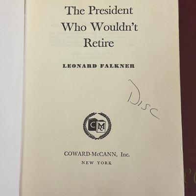 Collection of Books about Presidents & The White House