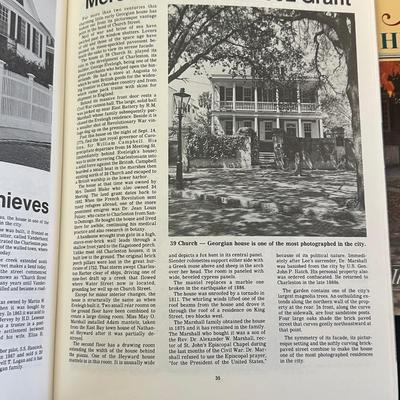 Collection of Books and Booklet exploring the History and Architectural Design of the South