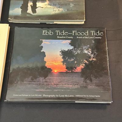 Collection of Books Exploring the Beauty of the Low Country and Great Smoky Mountains