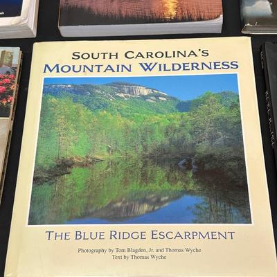 Collection of Books Exploring the Beauty of the Low Country and Great Smoky Mountains