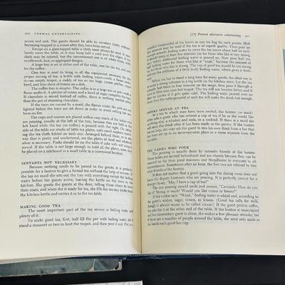 Etiquette & Tea Time Books