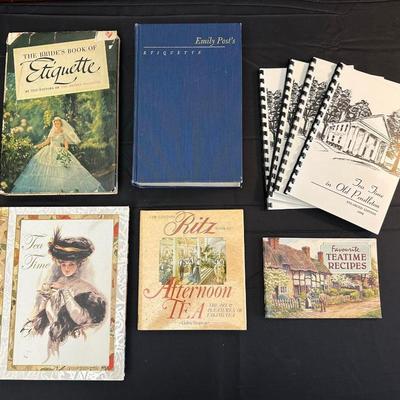 Etiquette & Tea Time Books
