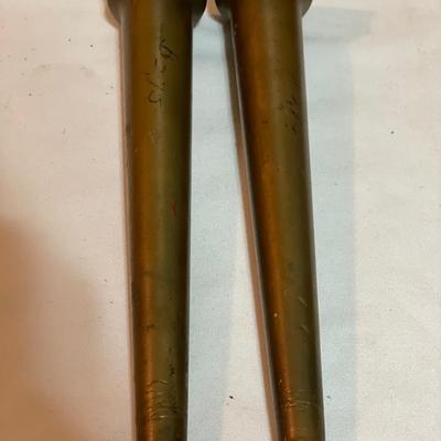 2 fire hose nozzles