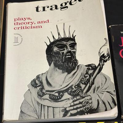 Collection of Books and Cliffs Notes covering Classics by Shakespeare, Faulkner & Dickens