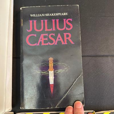 Collection of Books and Cliffs Notes covering Classics by Shakespeare, Faulkner & Dickens