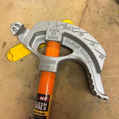 Two Klein Tools Conduit Benders (B1-MG)