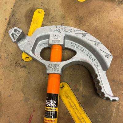 Two Klein Tools Conduit Benders (B1-MG)