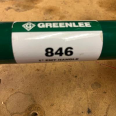Ideal 1” Conduit Bender with Greenlee 846 Handle (B1-MG)