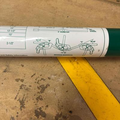 Ideal 1” Conduit Bender with Greenlee 846 Handle (B1-MG)
