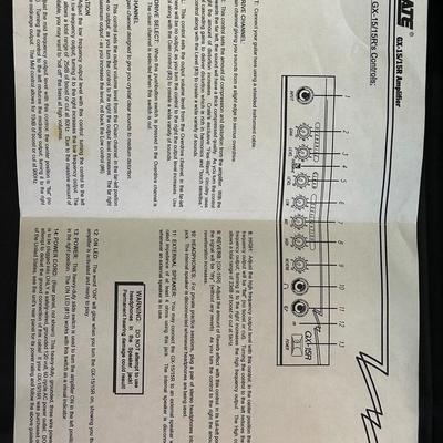 Crate GX-15/15R Amplifier