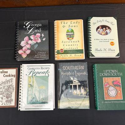 Collection of Southern Recipe Books including Paula Deen’s Lady & Sons