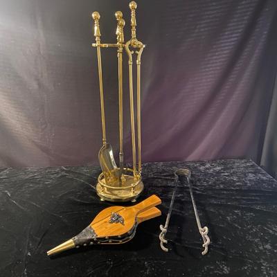 Brass Fireplace Tools and More (D-BM)