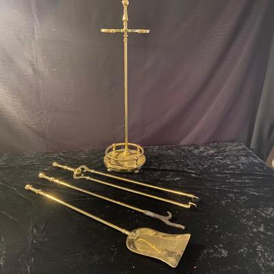 Brass Fireplace Tools and More (D-BM)