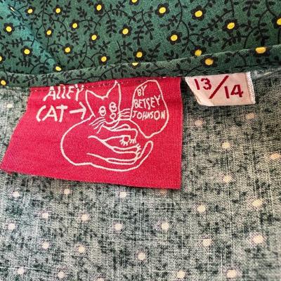 Vintage BETSEY JOHNSON Alley Cat Designer Dress