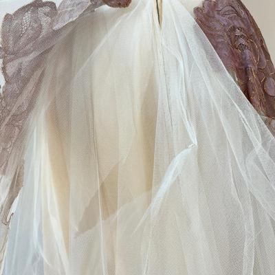 Vintage 1950's Strapless Gown Dress Eveningwear