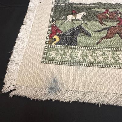 Collectors Glasses from The Kentucky Derby, Linen Placemats & Napkins