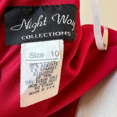 3 Piece Eveningwear Gown Lot: Hugo Buscati, Scott McClintock, Night Way