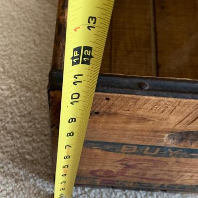 Antique Wood Pepsi Soda Crate