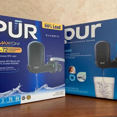 TWO Pur Water Filtration Systems In Box