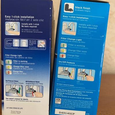 TWO Pur Water Filtration Systems In Box