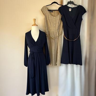 3 Piece Casual Dress Lot - Jones New York, Anne Klein, Moda International