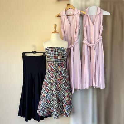 4 Piece Casual Dress Lot - J Crew, Tommy Hilfiger,