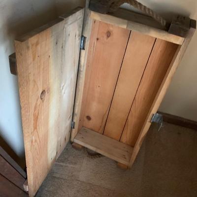 Wood Explosives Box