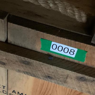 Wood Explosives Box