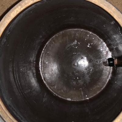 Covered 5 Gallon Stoneware Crock