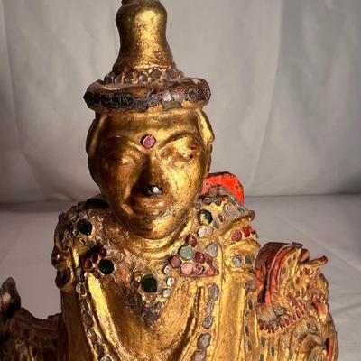 Unique Carved Wooden Decor Collectibles From Southeast Asia (LR-RG)