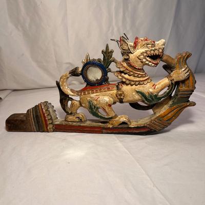 Unique Carved Wooden Decor Collectibles From Southeast Asia (LR-RG)