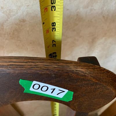 Antique Oak Braceback Chair