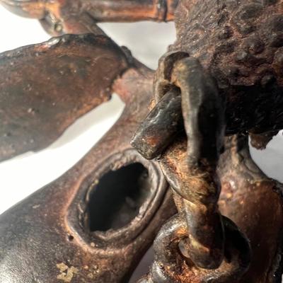 Cast Bronze Hanging Mythical Garuda Oil Lamp (LR-RG)