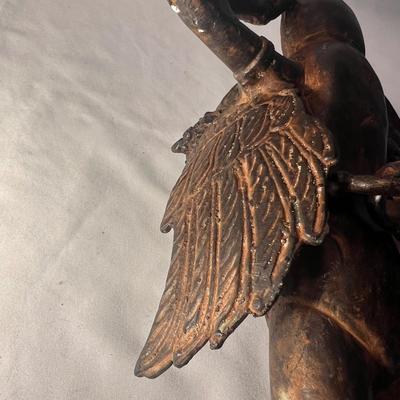 Cast Bronze Hanging Mythical Garuda Oil Lamp (LR-RG)