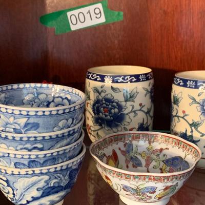 Vintage Asian China / Pottery Lot