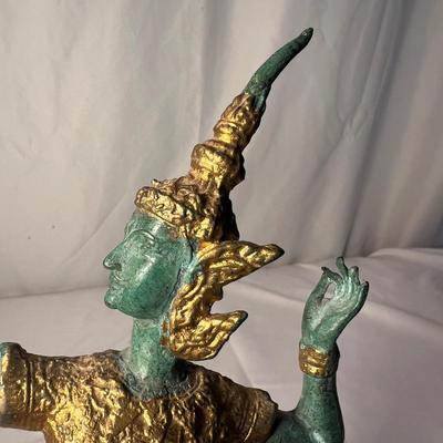 Bronze/Gold Prince Rama Archer Statue (LR-RG)