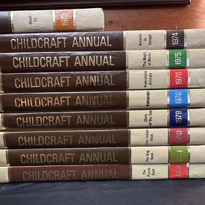Childcraft Annual Book Collection