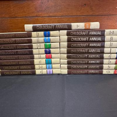Childcraft Annual Book Collection