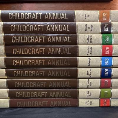 Childcraft Annual Book Collection