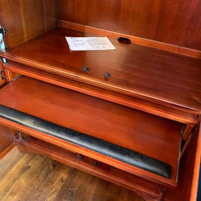 Clean Sonoma Collection Entertainment Center / Desk / Organizer