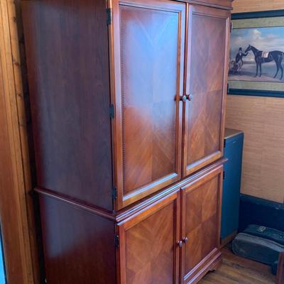 Clean Sonoma Collection Entertainment Center / Desk / Organizer