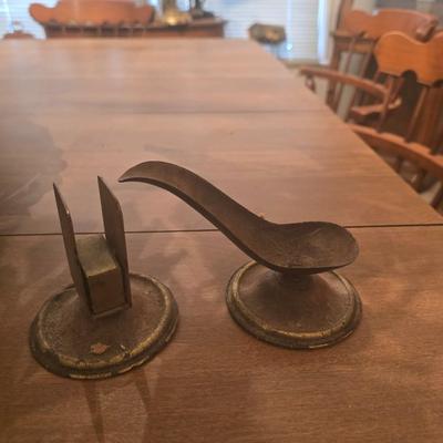 Brass pipe stands