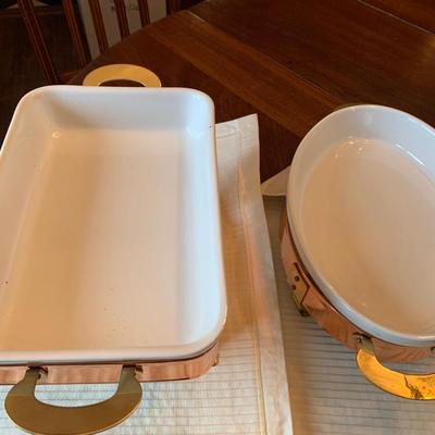 Vintage Copper Serving Pieces