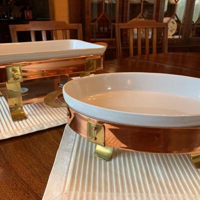 Vintage Copper Serving Pieces