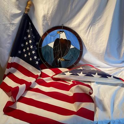 American Flags & Stained Glass (D-BM)