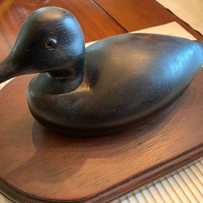 Hand carved Duck