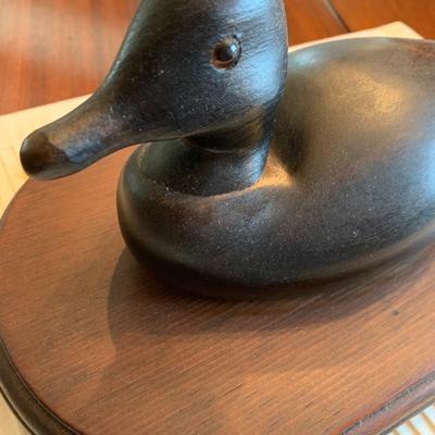 Hand carved Duck