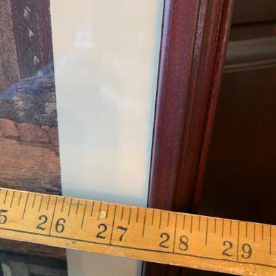 C.R. Stock Engraving Returning From The Hunt by W. Shaker Framed