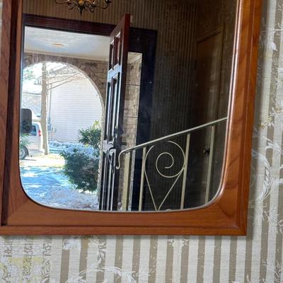 Wood Framed Mirror